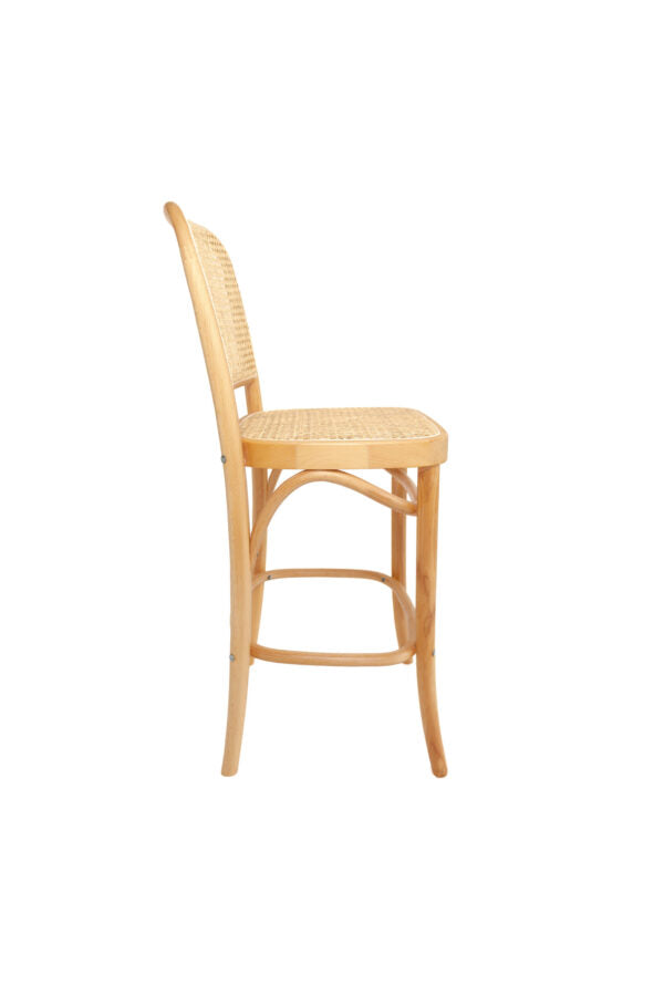 Replica Hoffman Stool Rattan – Natural