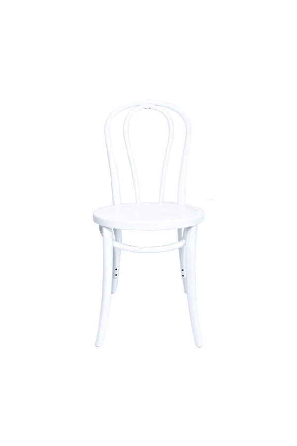 Bentwood White Chair