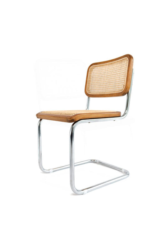 Cesca Chair Natural – Rattan With Solid Chrome Frame