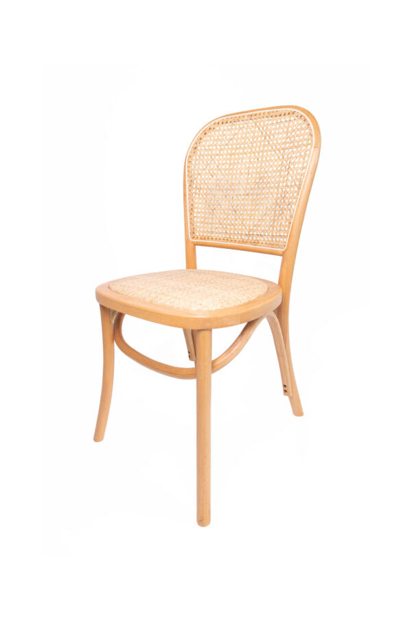 Sema Chair with Rattan Seat