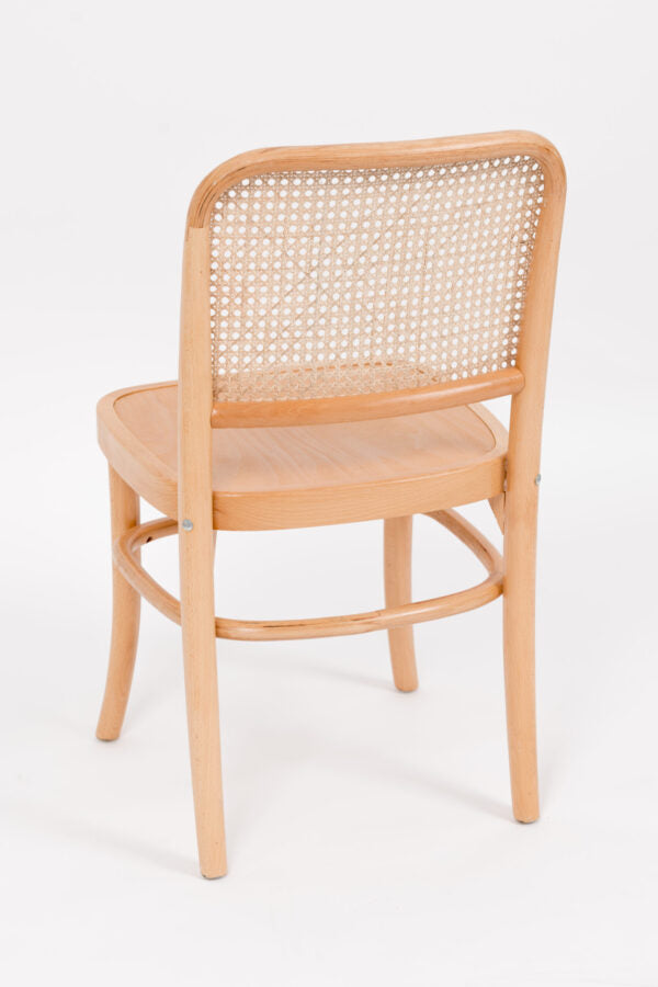 Replica Hoffman Chair Rattan Back – Hard Seat – Natural